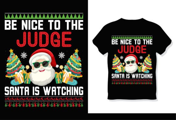 Be Nice to the Judge Santa is Watching: A Versatile Design for Holiday Creativity