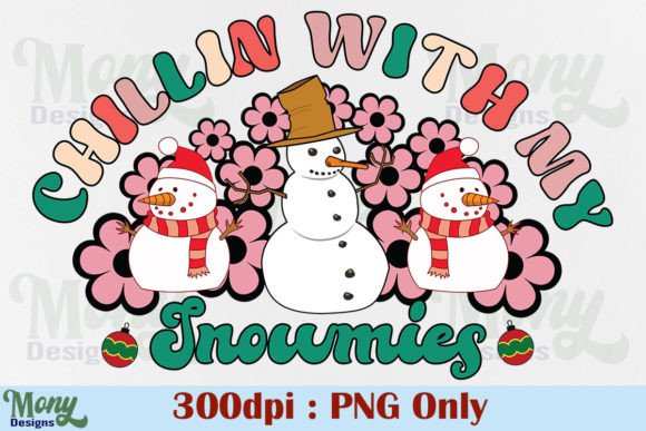 Chillin with My Snowmies PNG: A High-Resolution Digital Asset for Creative Projects
