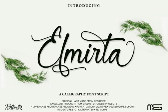 Elmirta: The Modern Script That Elevates Your Design Without the Chaos