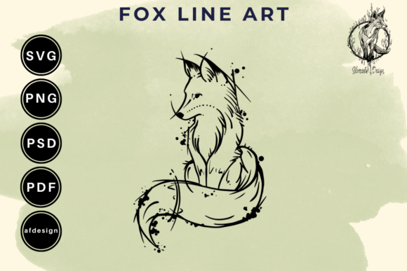 Fox Line Art: A Versatile Design Style for Business and Personal Use