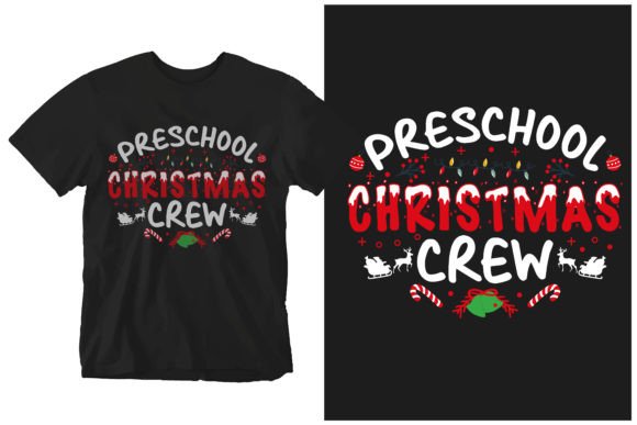 Preschool Christmas Crew: A Unique Design for Holiday Creativity