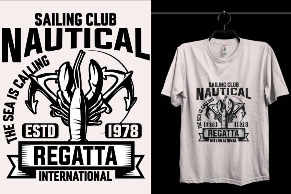 Sailing Club Fishing T-Shirt Design: A Comprehensive Guide to Premium Digital Assets for Print Professionals